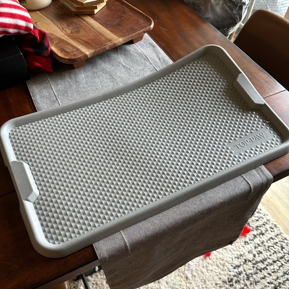 Pet Feeding Mat - Grey - Picture 1 of 1